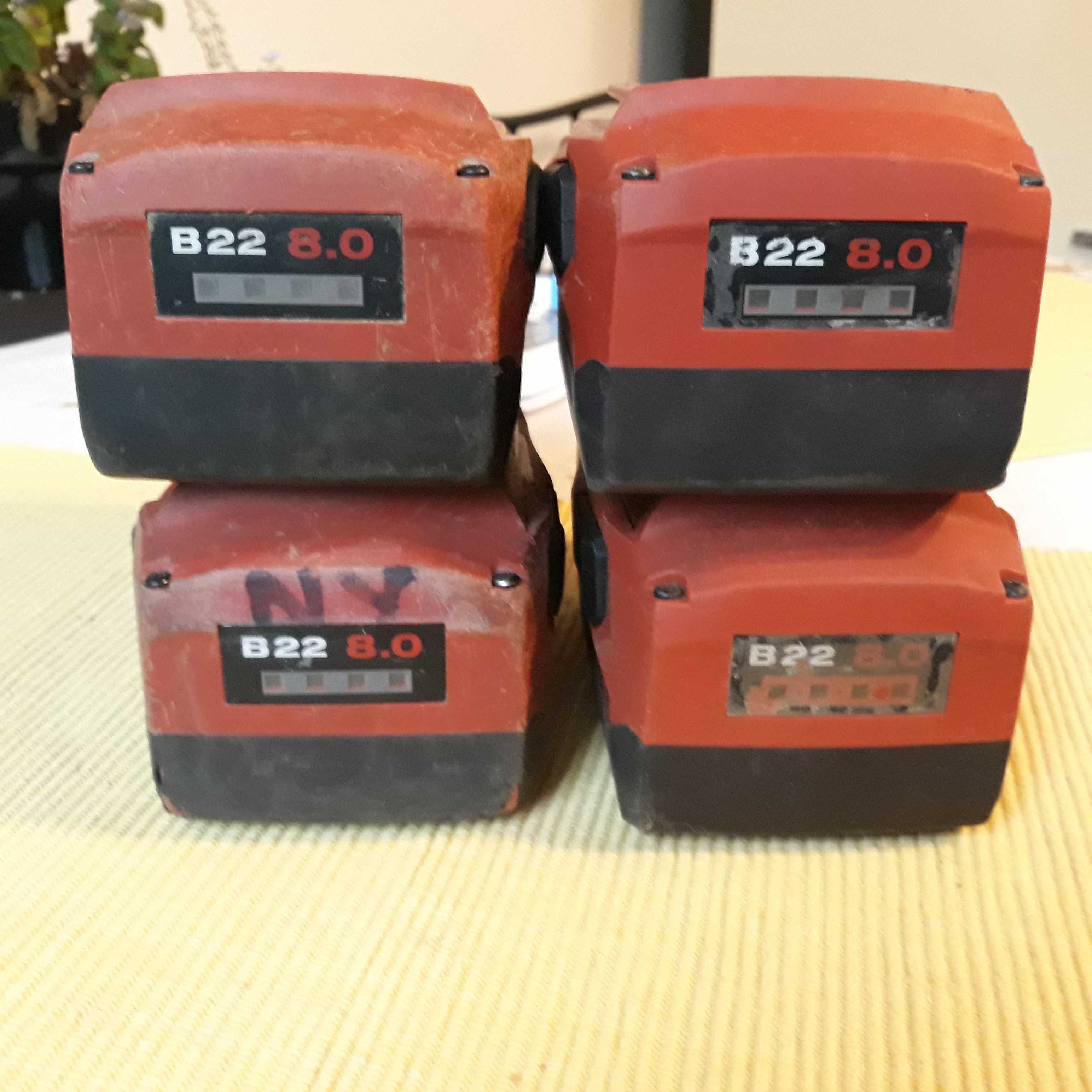 Akumulatory Hilti B22 i B36