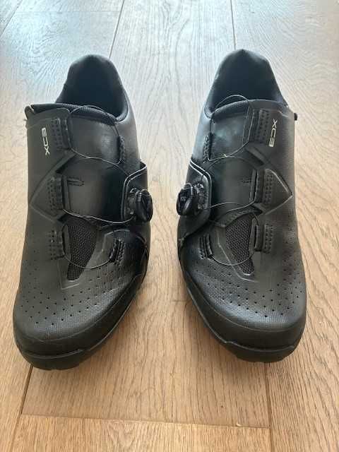 Buty Rowerowe MTB SPD SHIMANO XC3 XC300 Czarne 46 z blokami