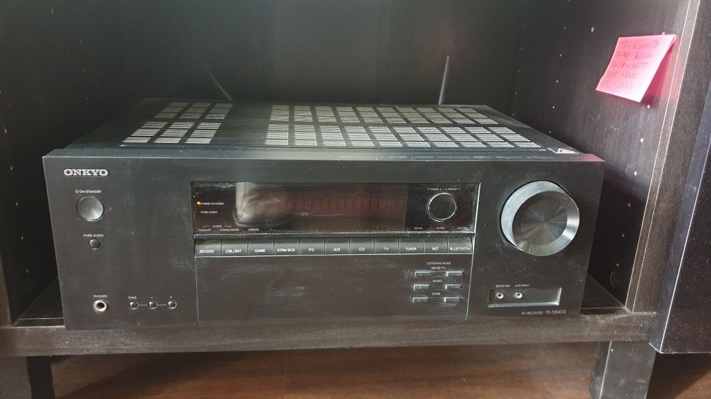 Amplituner ONKYO TX-NR474 plus glosniki pionieer 5.1