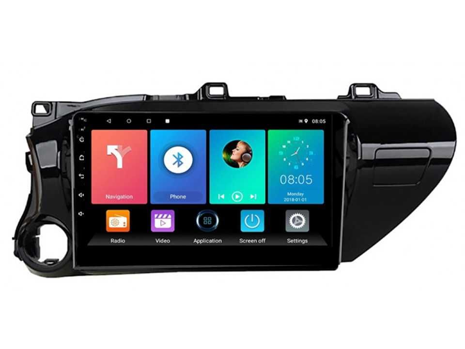 Radio samochodowe Android Toyota Revo Hilux (10.1" LHD, UV) 2016.-2019