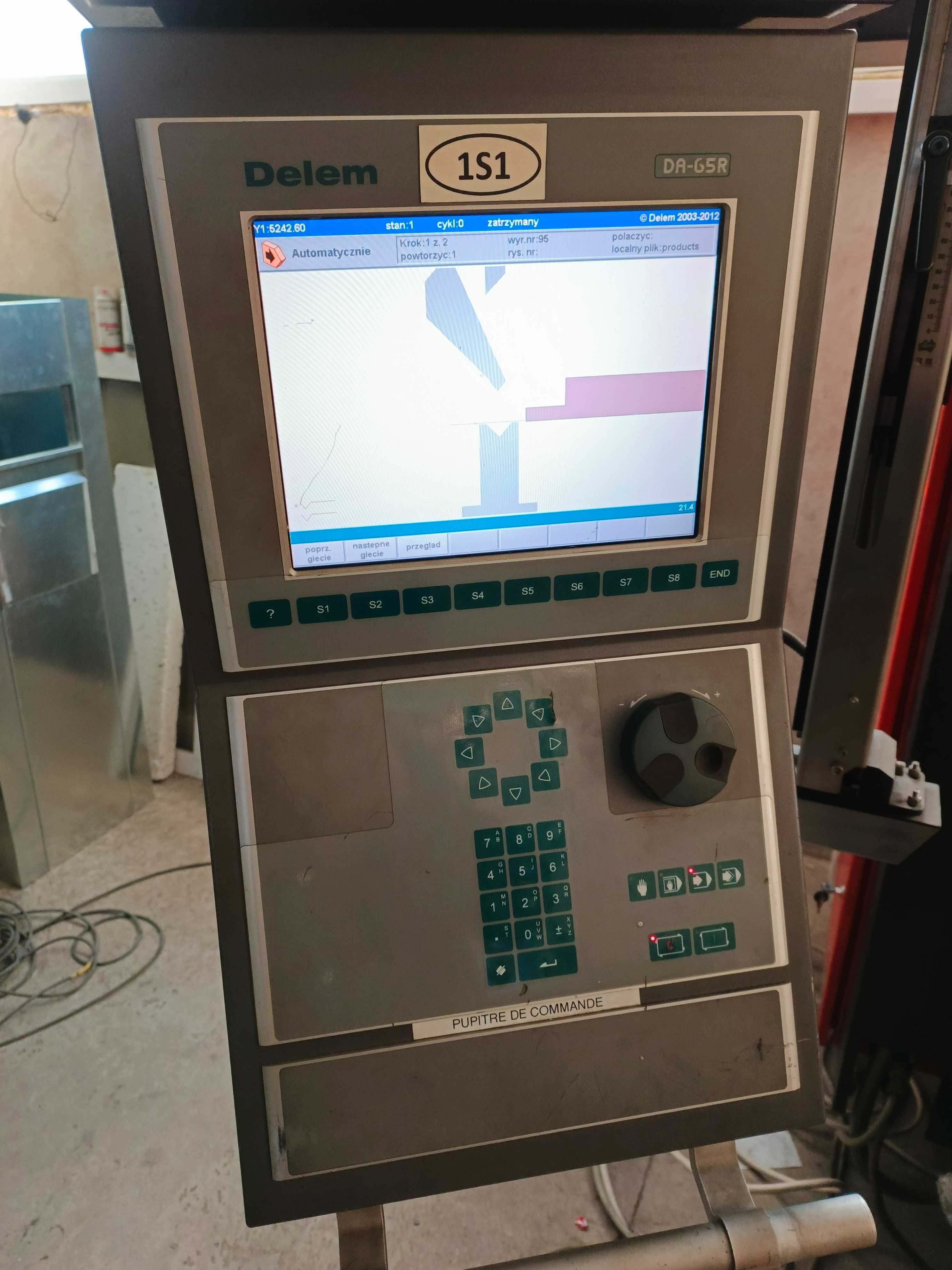 Prasa krawędziowa AMADA ITPS 80 / 25 4-osie CNC