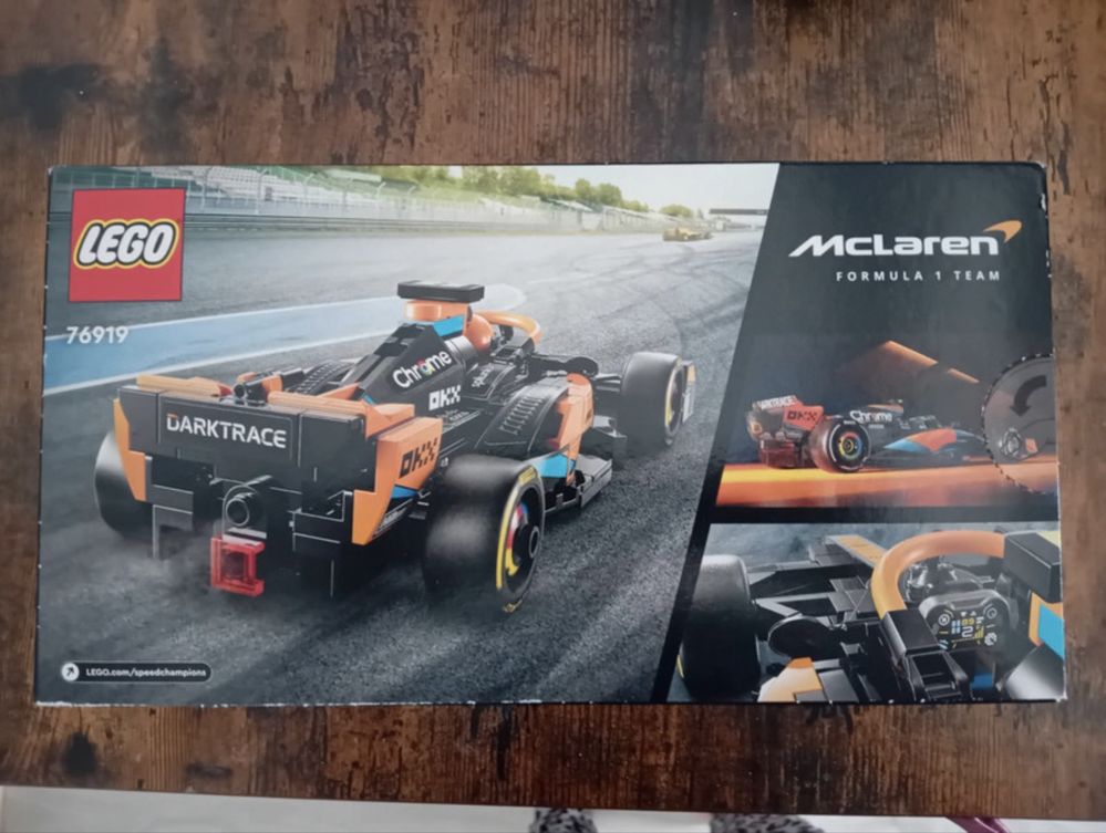 LEGO Speed Champions – 2023 Fórmula 1 McLaren (76919) – Novo e Selado