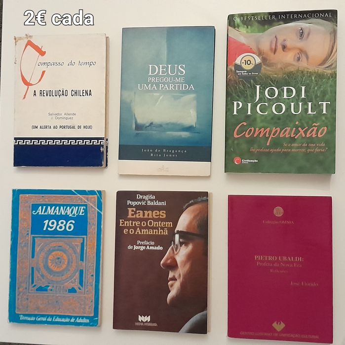 Diversos temas livros