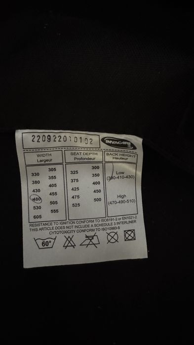 Колісне крісло, інвалідний візок Invacare універсальний