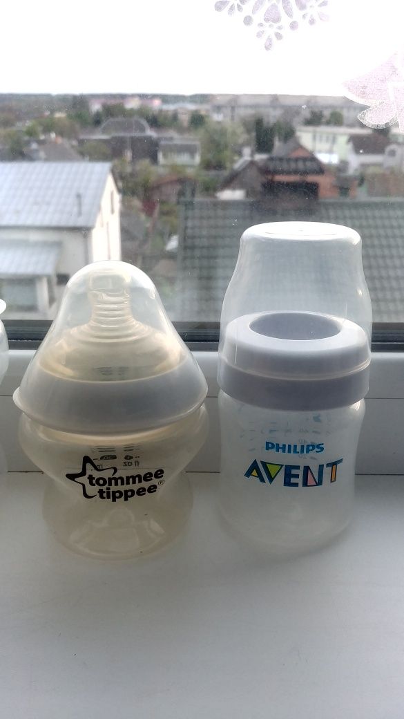 Tommee Tippee Avent пляшечки бутилочки