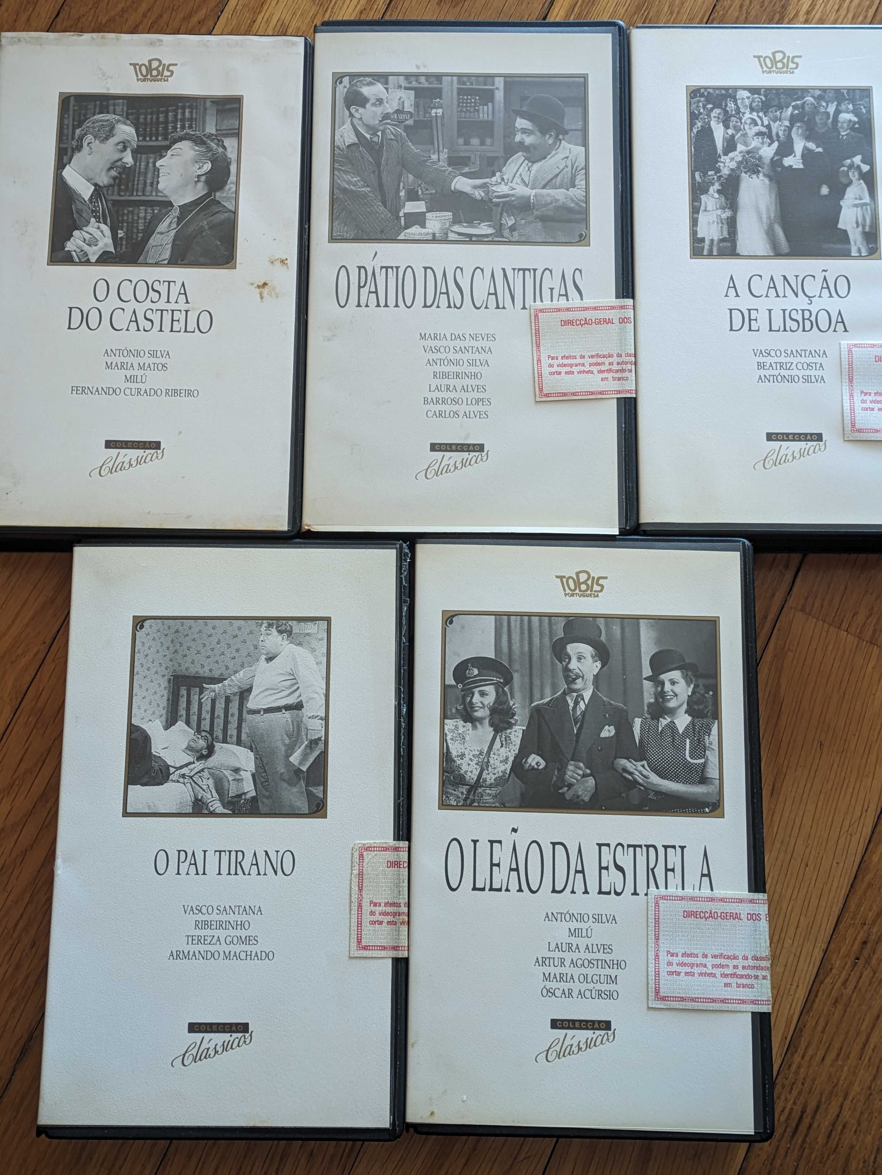 Cassetes VHS Disney e Filmes Classicos Portugueses