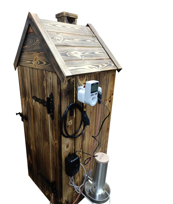 Wędzarnia elektryczna/drewniana 190L/ Ogrodowa / Wędliny / Zdrowe