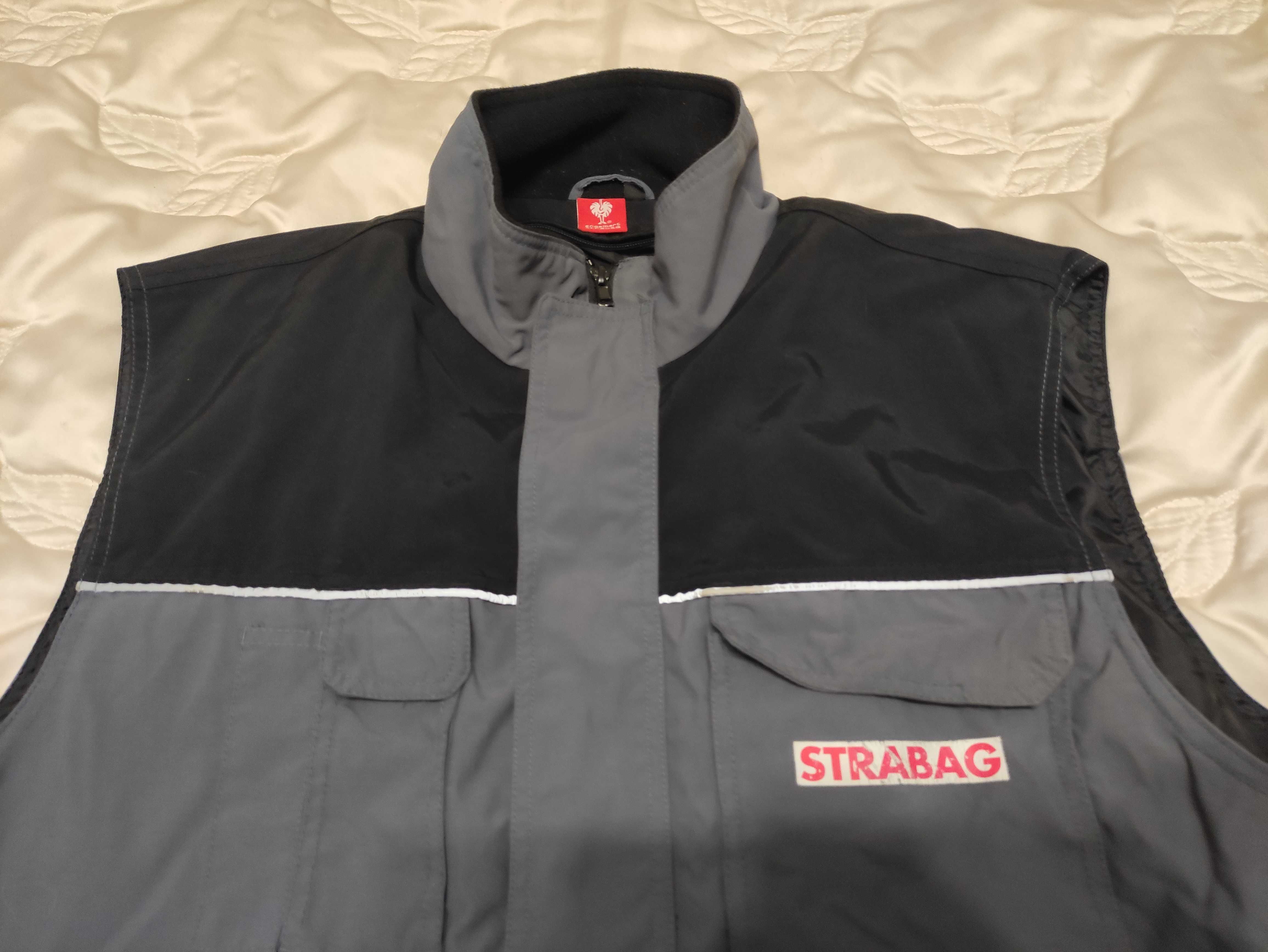 Męski bezrękawnik roboczy Engelbert Strauss r. XL bdb