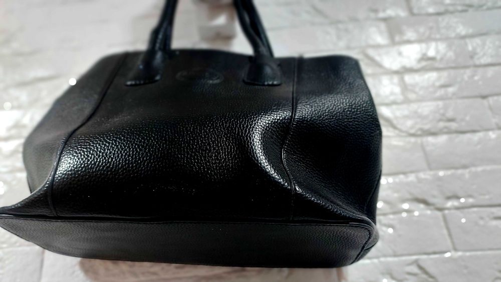 Сумка шкірзам чорна