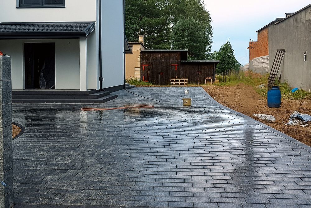 Utwardzanie terenu Brukarstwo Układanie kostki