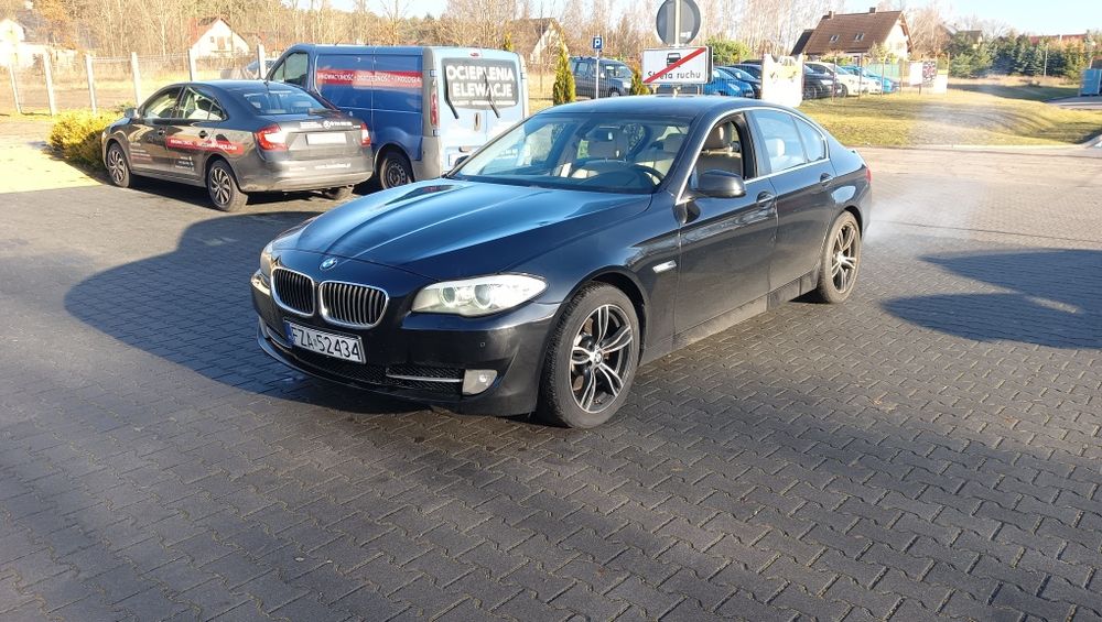 BMW F10/3.0D/245KM/Duża Navi/Jasne Skóry