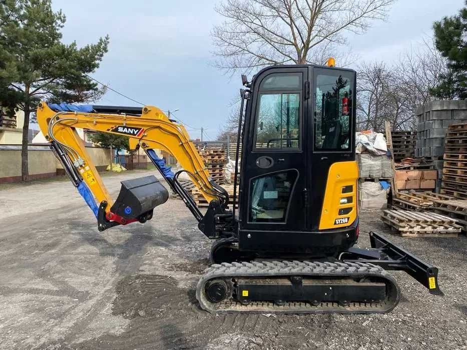Wynajem Wypożyczalnia Mini Koparka Minikoparka Wiertnica 2.8t