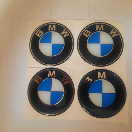 naklejki w kołpaki alu felgi do Bmw o średnicy 5,9 cm