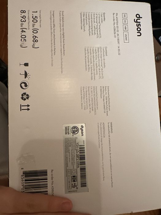 Dyson airwap complete long  стайлер дайсон оригінал