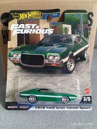 Hot Wheels Ford Gran Torino Premium Fast Furious