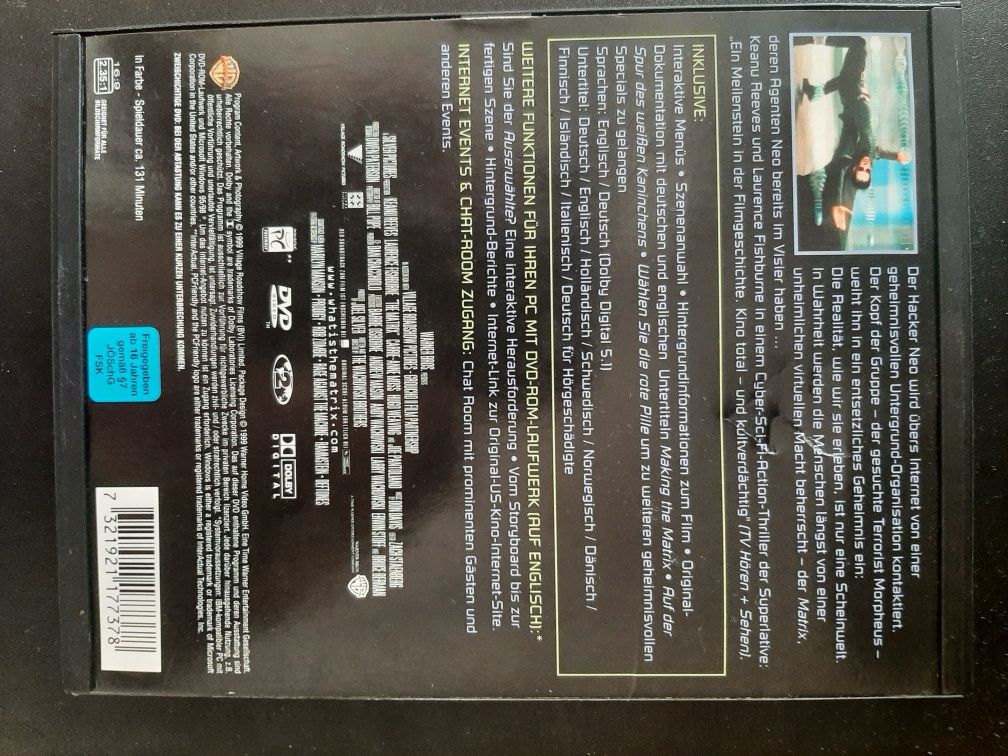 filmes matrix 2 dvds
