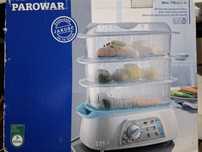 Parowar 850W 3 tace gotowanie na parze garnki