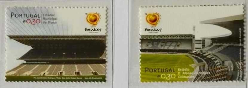 Série Selos Estádios UEFA Euro 2004