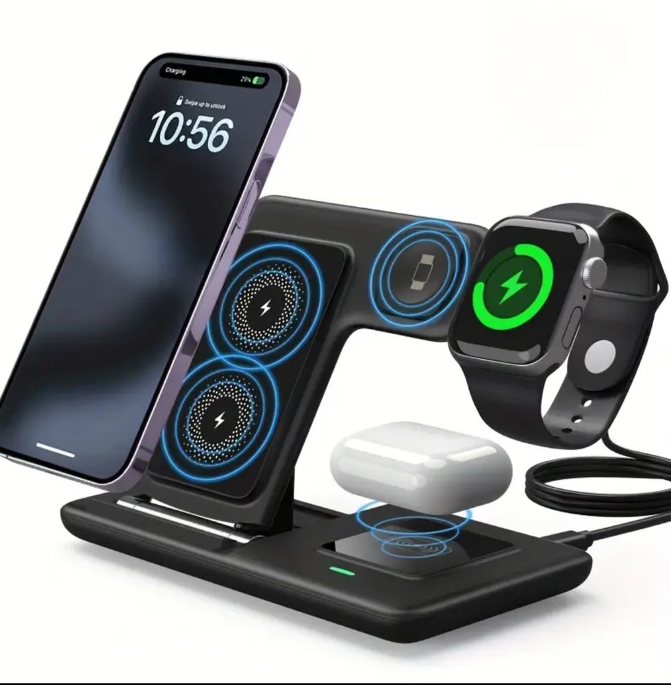 Безпровідна стандція 3в1 Apple Iphone AirPods Watch