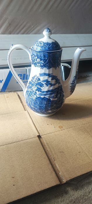 Blue decorativo e cerâmica