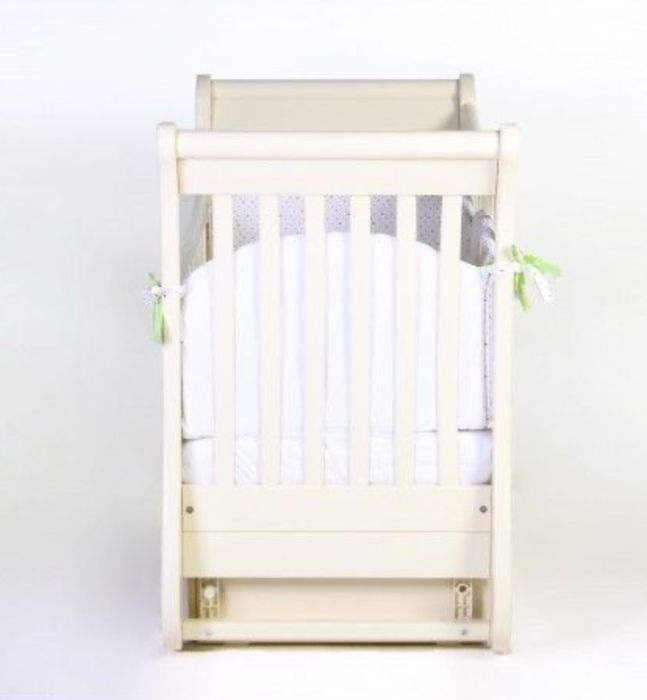 Дитяче ліжко з маятником, з ящиком + матрац гіпоалергенний