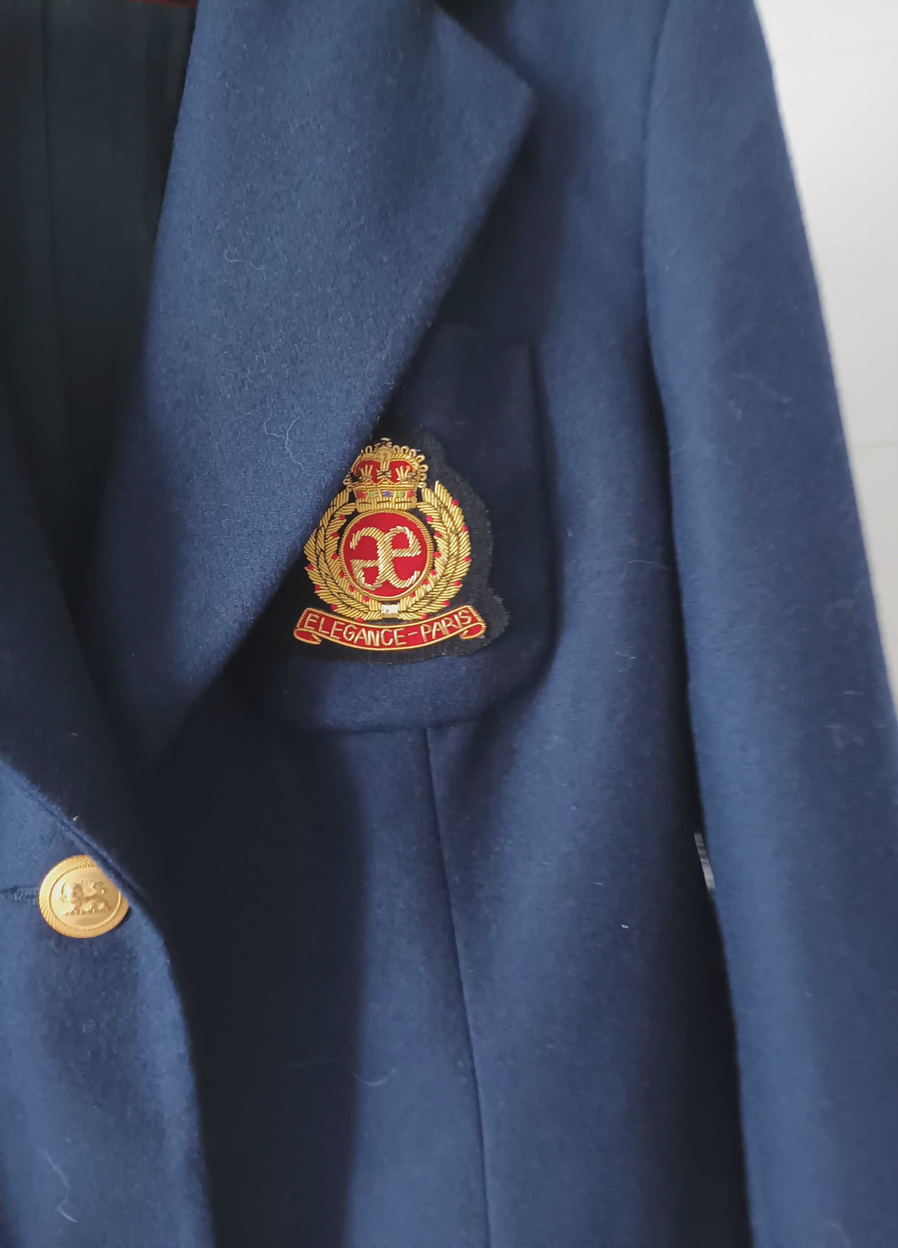 Blazer em lã e cachemira