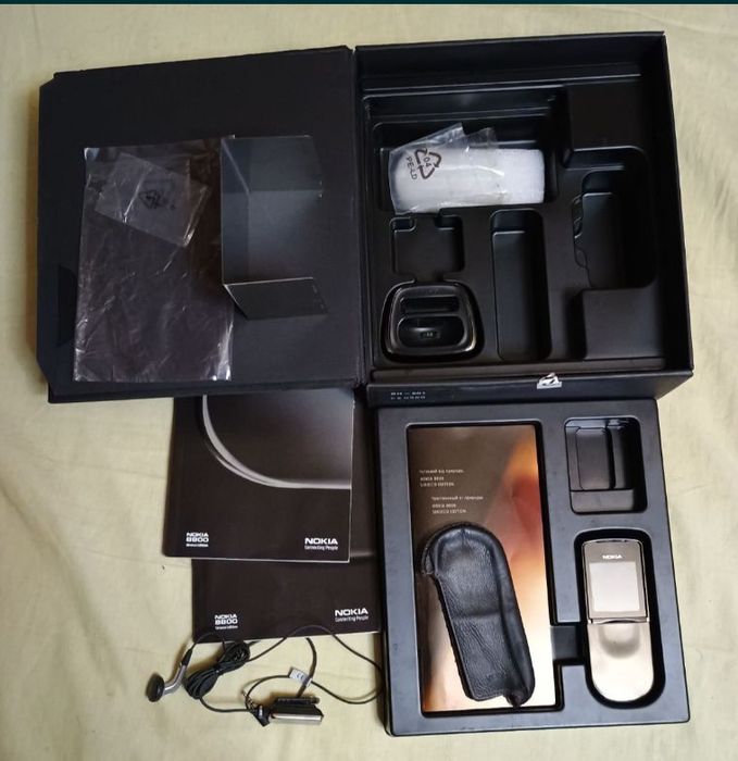 Легендарная nokia 8800 в полной комплектации