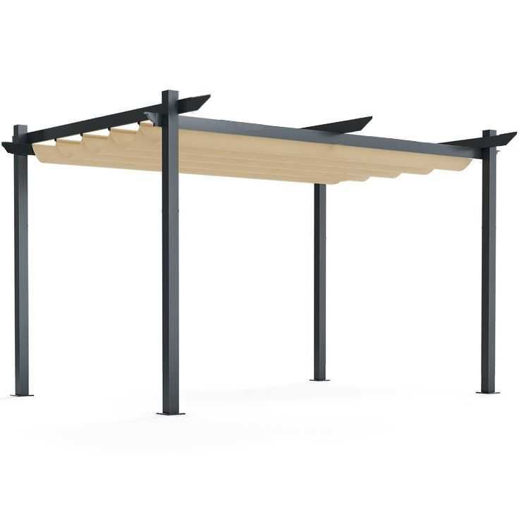 Pergola ogrodowa tarasowa metalowa 3x4 altana zadaszenie KOLORY