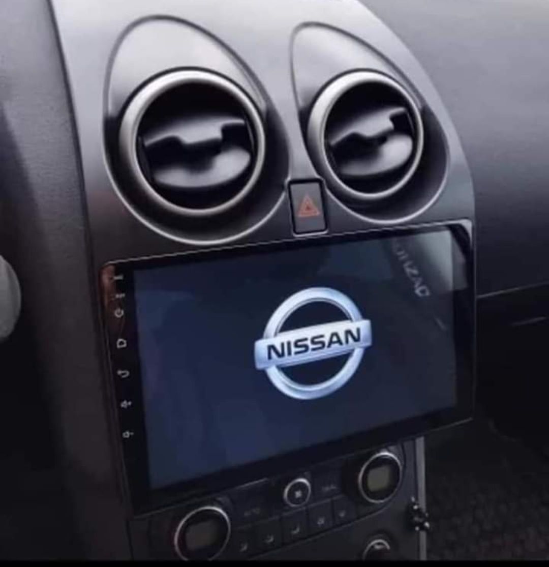 Radio Android 12 com GPS Nissan Qashqai J10 (Artigo novo)