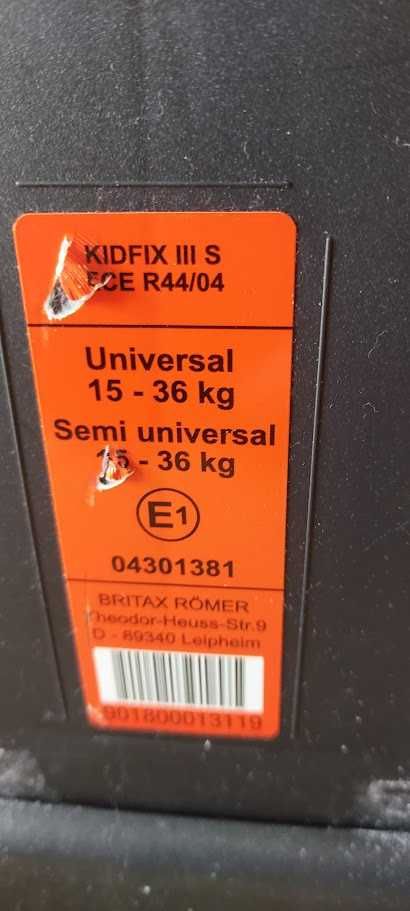 Fotelik samochodowy Britax Romex Kidfix III