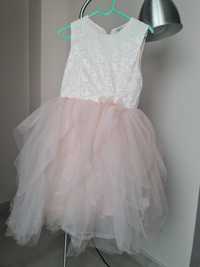 Śliczna sukienka dziewczęca tiulowa Reserved r.104