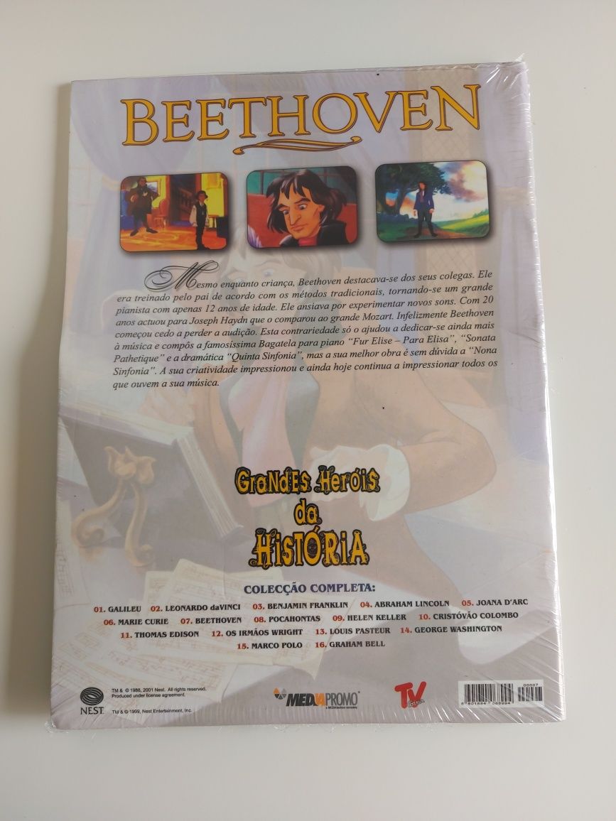 Livro e dvd Beethoven