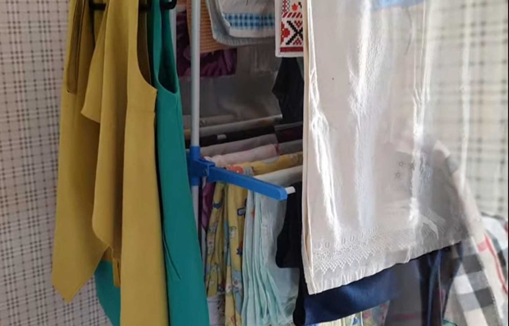 складана сушарка для одягу, білизни  вертикальна |Сушилка одежды белья