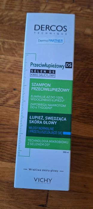 Vichy Dercos łupież,swędzącą skóra głowy