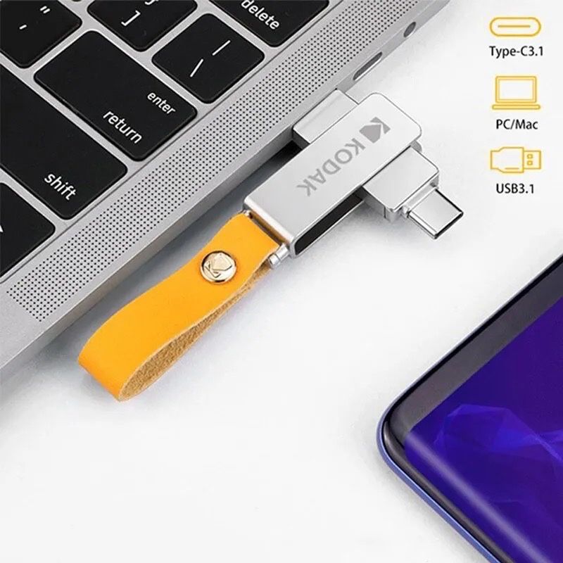 USB флеш-накопичувач Kodak  на 128 Гб. ОРИГІНАЛ