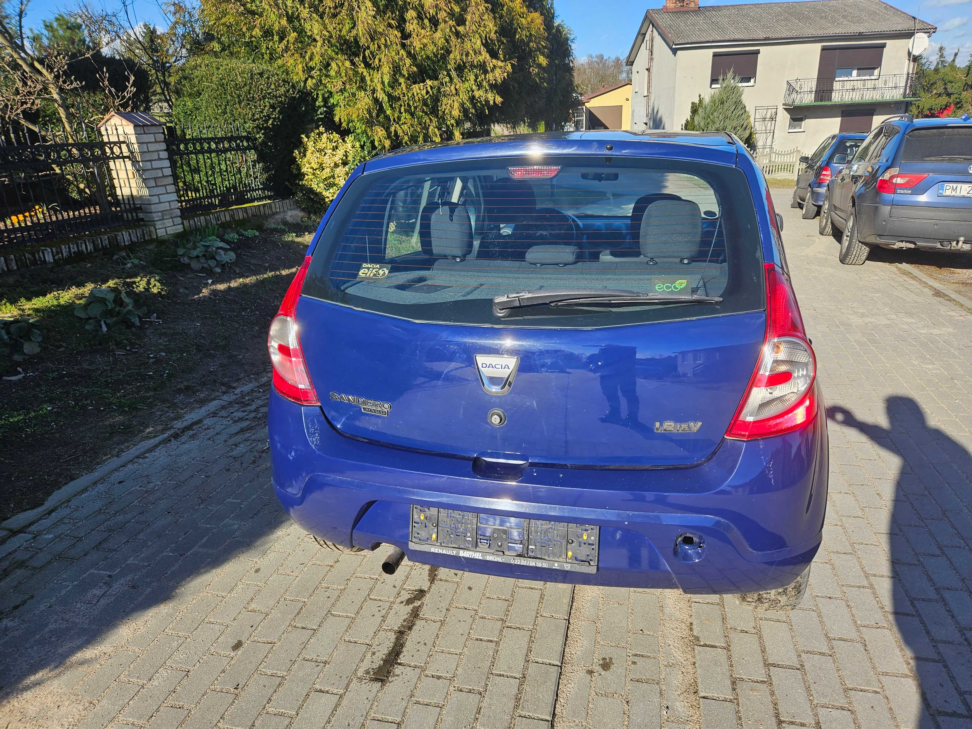 dacia sandero 1.2 16v klimatyzacja