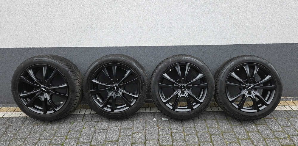 Koła Zimowe KIA CEED 3 225/45 R17 CONTINENTAL TPMS Nakrętki 5x114,3