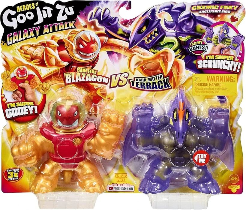 Герои Goo Jit Zu Galaxy Attack S5 Versus PK