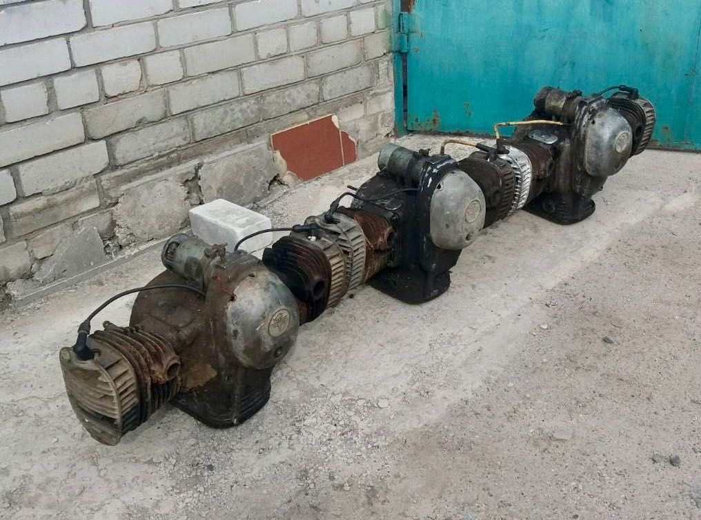 Silnik K750 M72 Dniepr cylindry K 750 zapłon prądnica tłoki NOMINAL