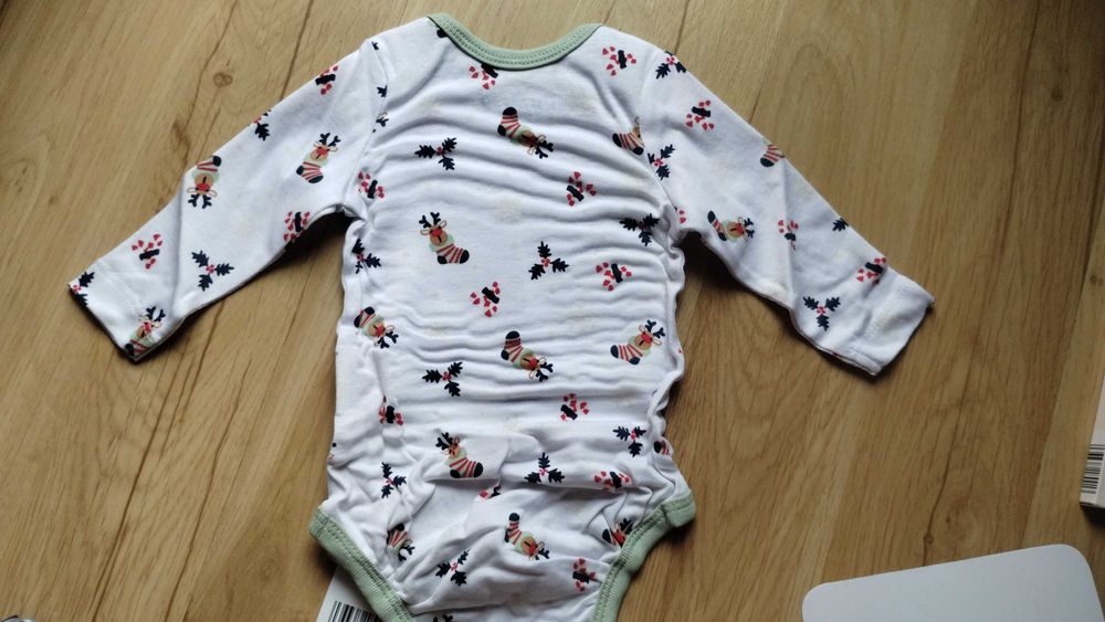Kuniboo Body dziecięce święta bawełna Bio 50/56