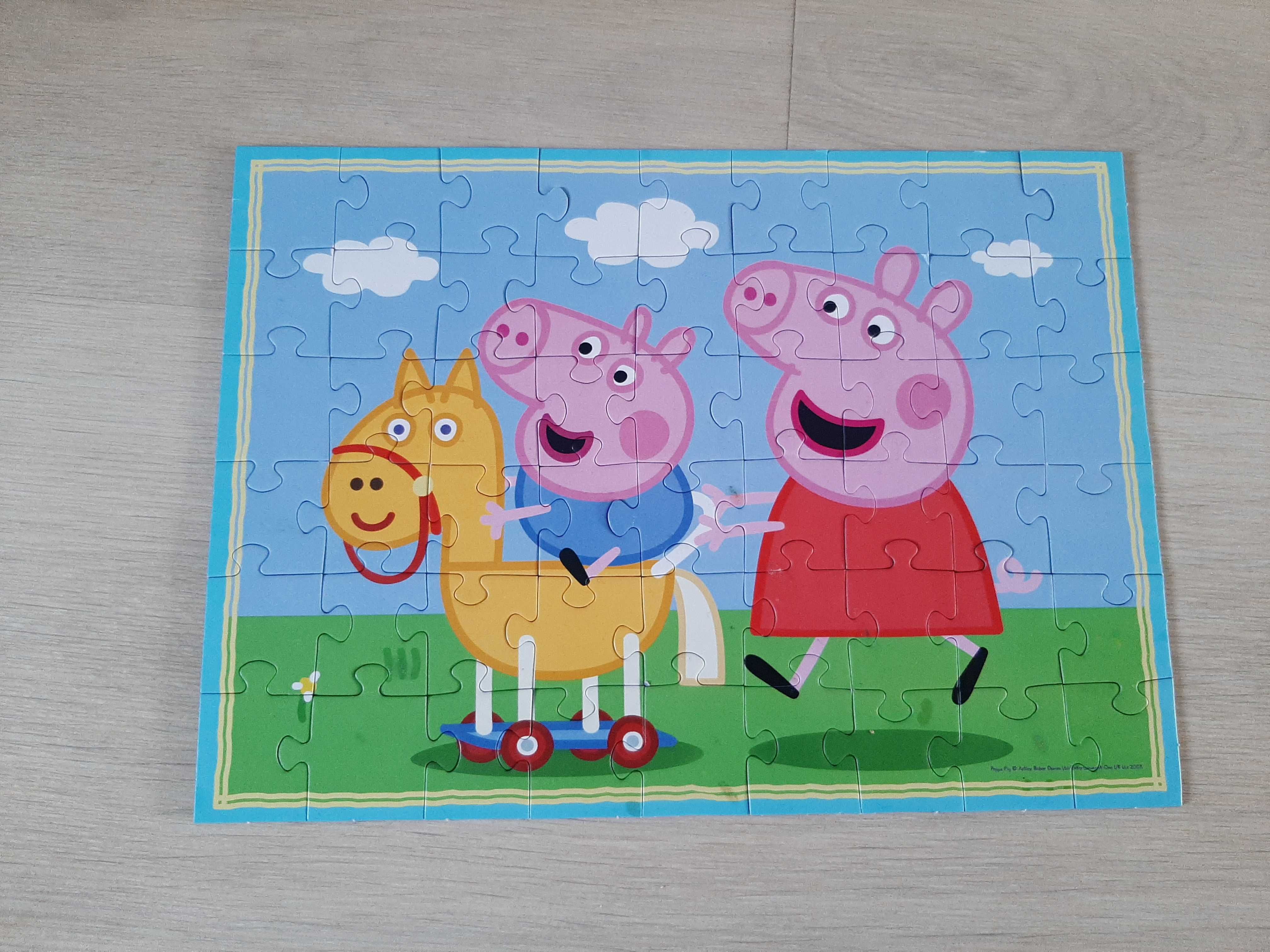 Puzzle Trefl 34246 Świnka Peppa 4w1