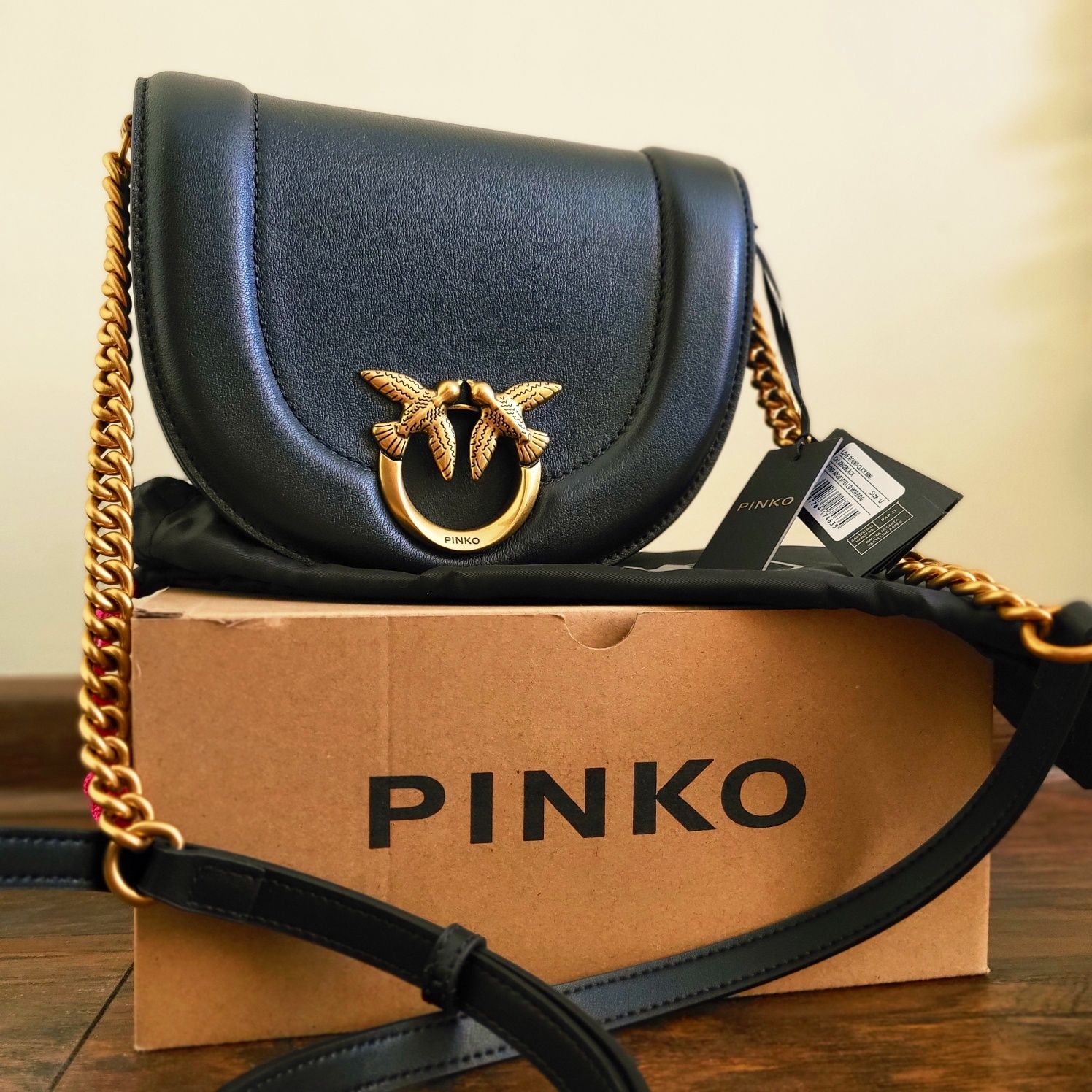 Torebka Pinko love round click mini