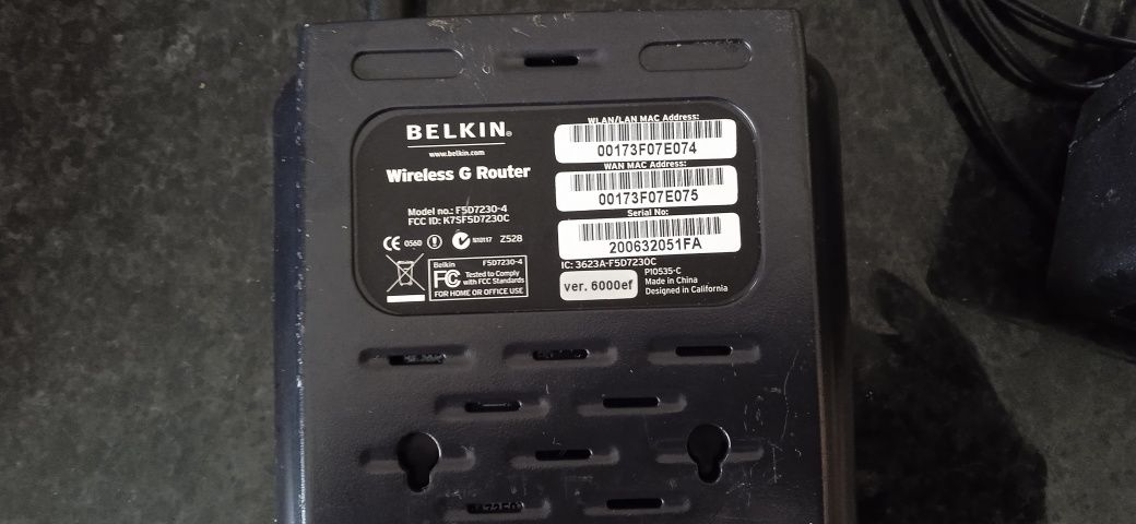 Router wifi Belkin (Entrego Lisboa/Leiria/Rio Maior)