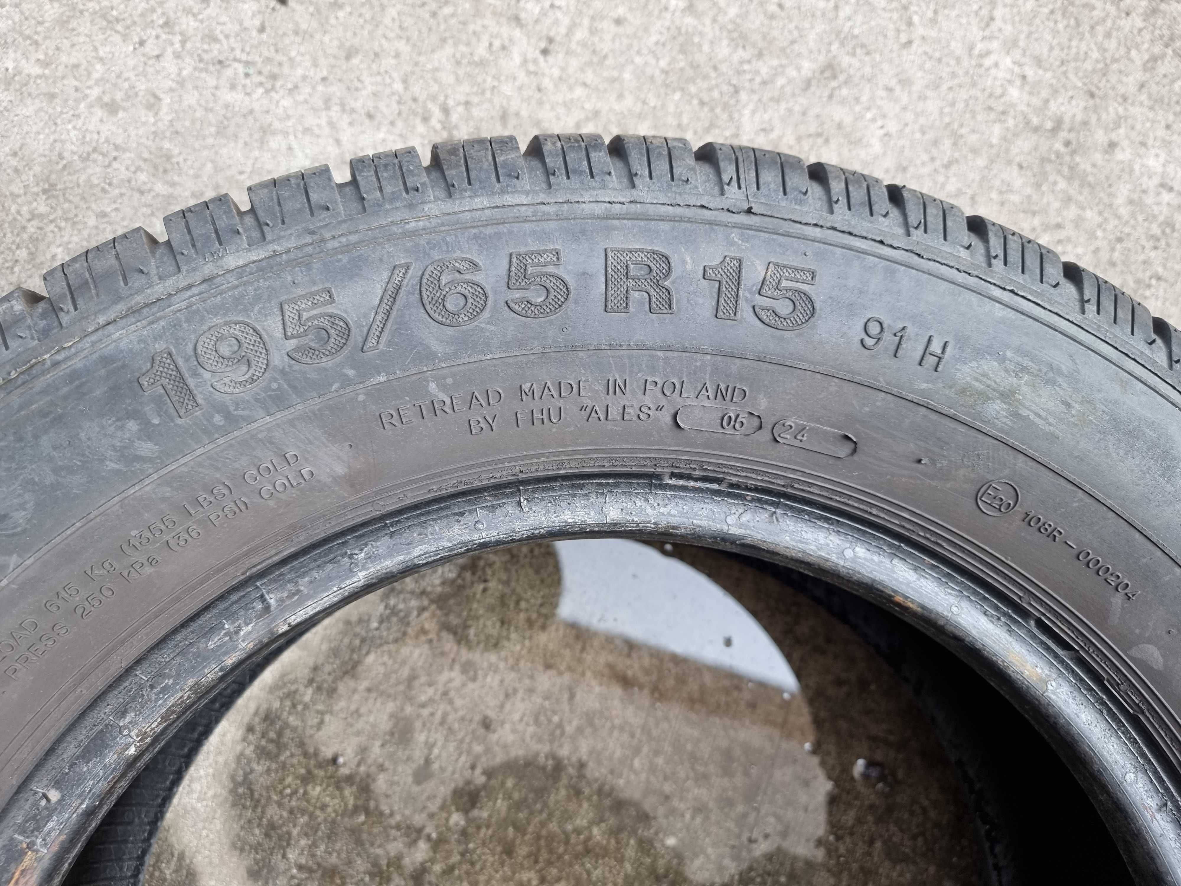 Opony komplet 195/65/15 2024 r. Ales Pieńsk 4Season DOT 0524 7,1 mm