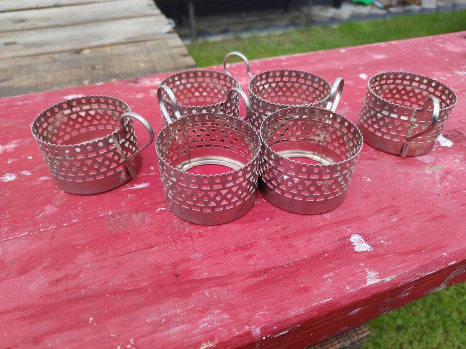 Koszyki PRL na szklanki