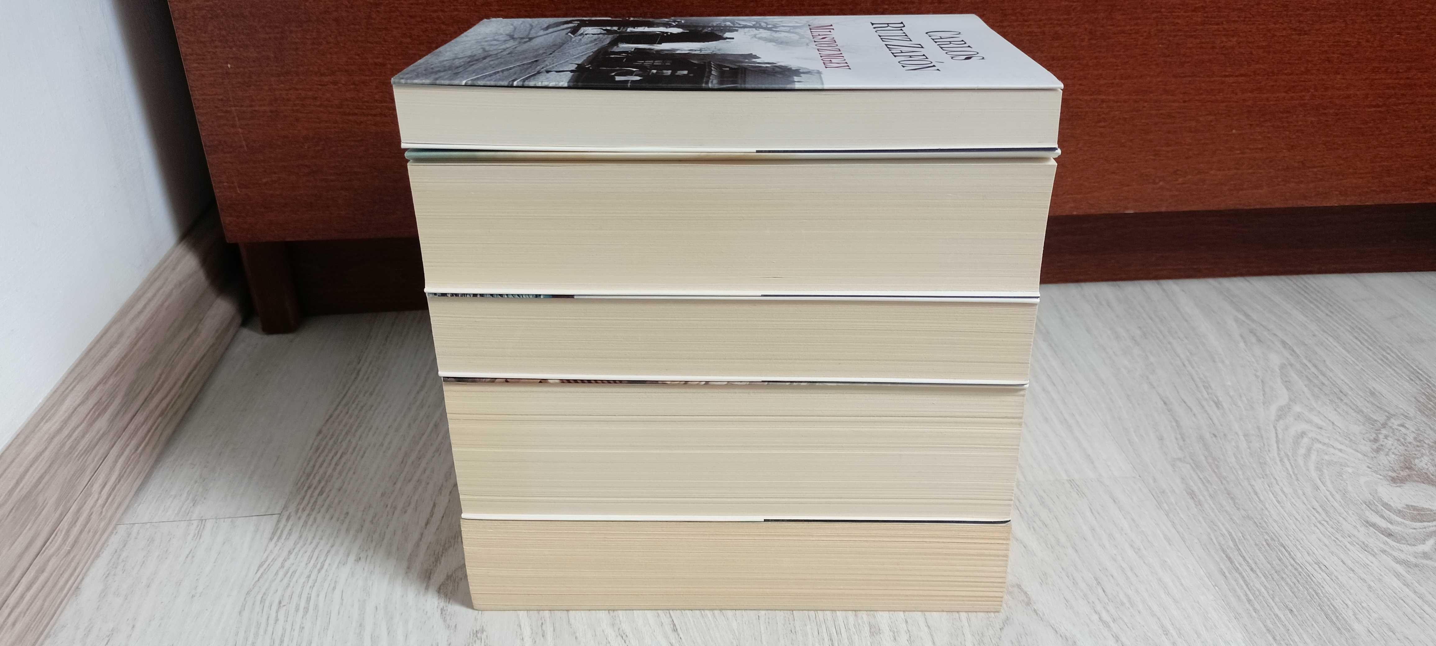 Carlos Ruiz Zafon Więzień nieba Cień wiatru Labirynt duchów Gra anioła