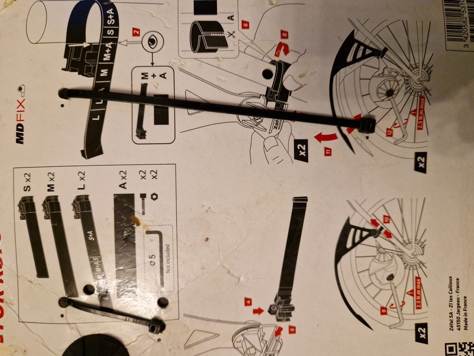 Błotnik Zefal od 26 do 29 cali