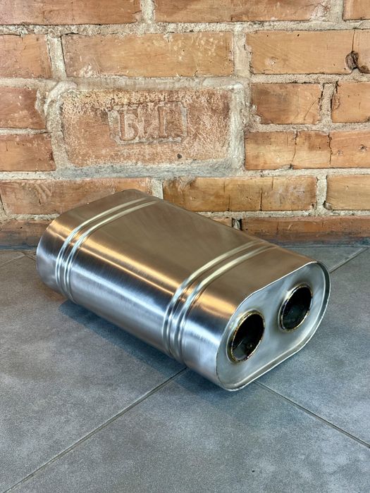 Глушник резонатор подвійний нержавіючий