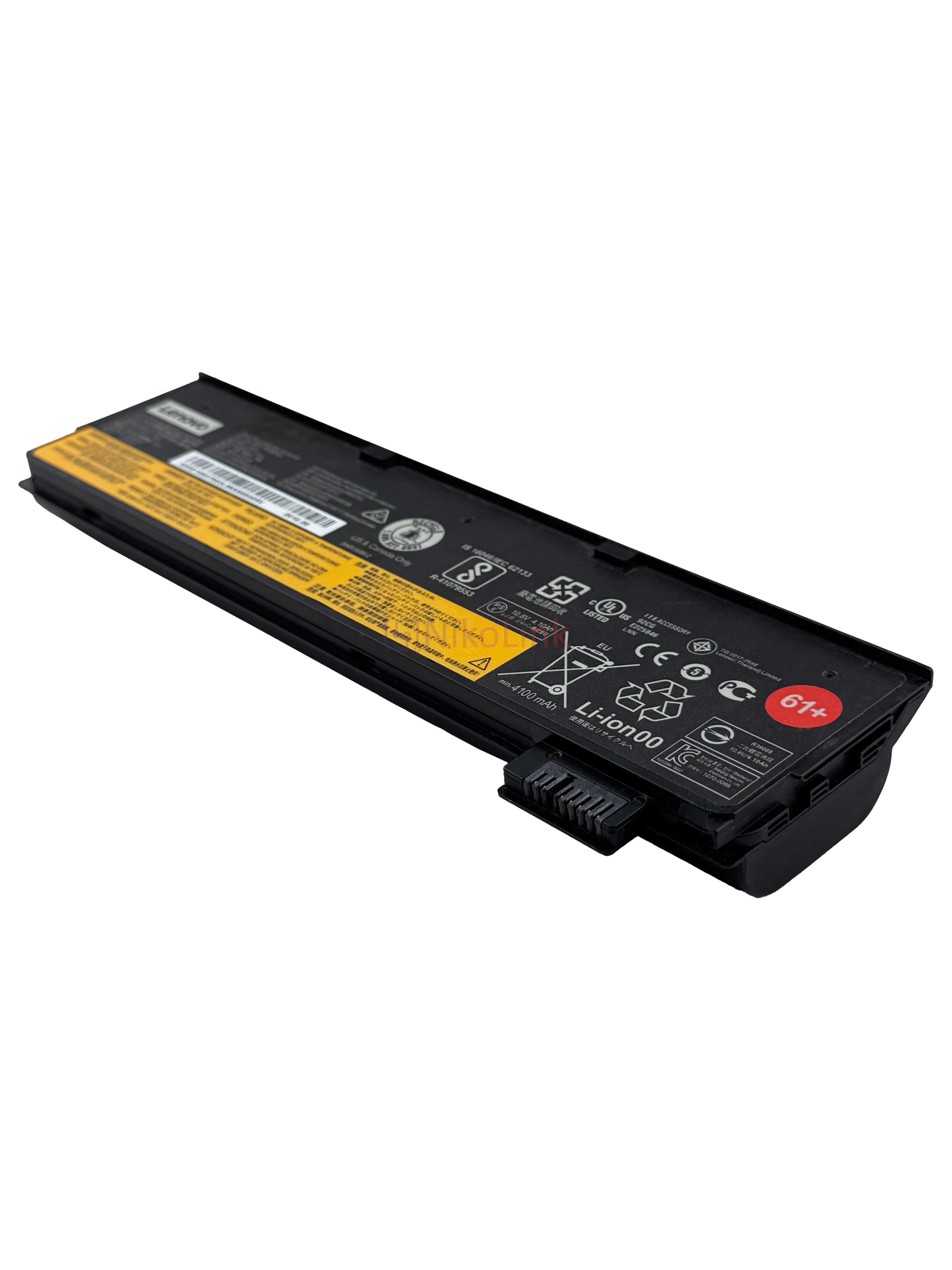 Ориг. Батарея для ноутбука Lenovo 61+ 48Wh T470 T570 T480 | Знос 0-50%