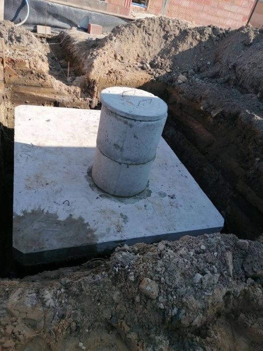 Zbiornik betonowe na szambo, szamba betonowe szczelne, montaż, atest